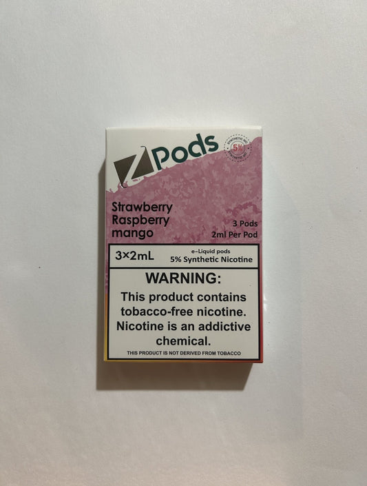 Strawberry Raspberry Mango ZPods