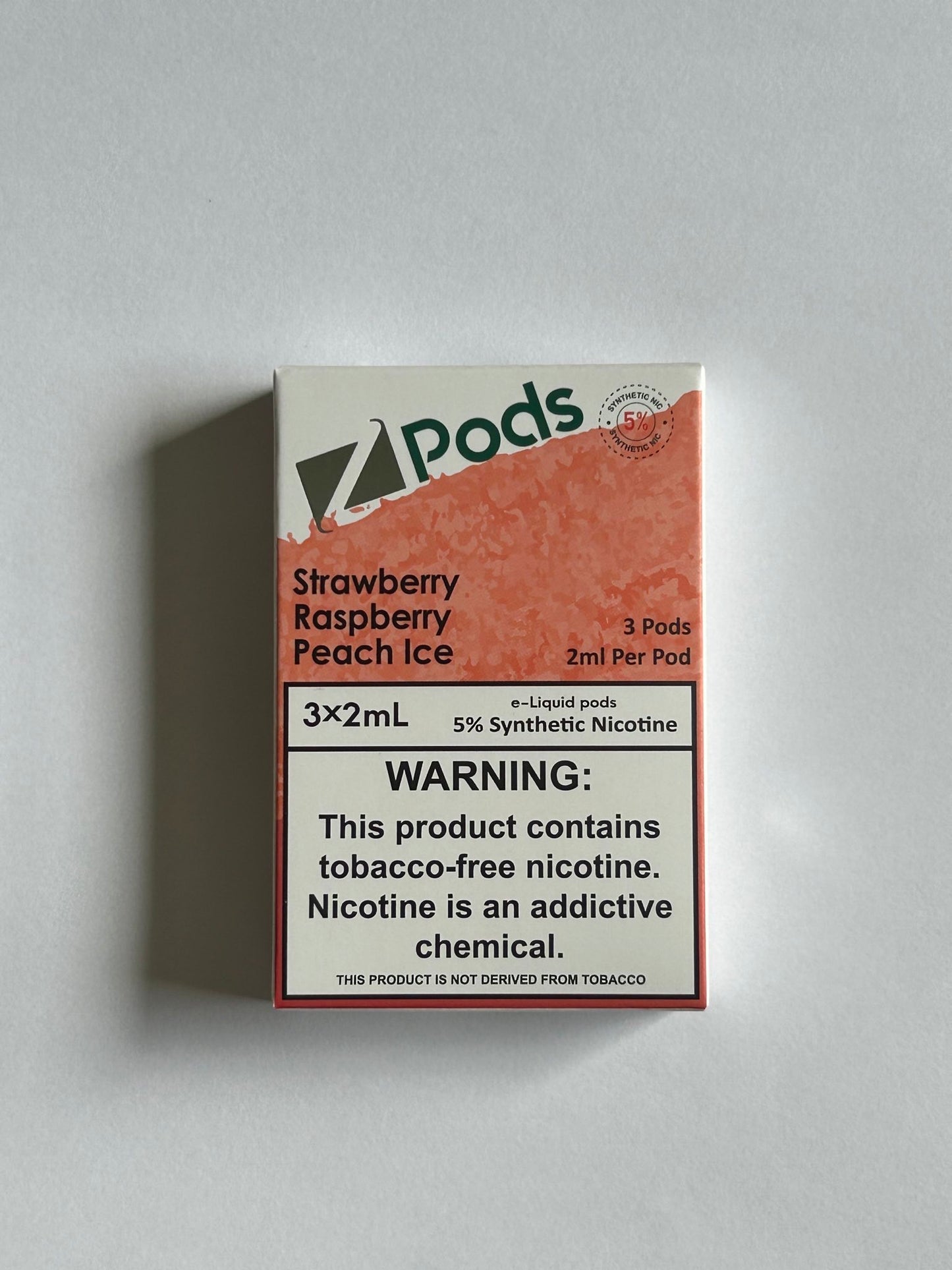 Strawberry Raspberry Peach Ice ZPods