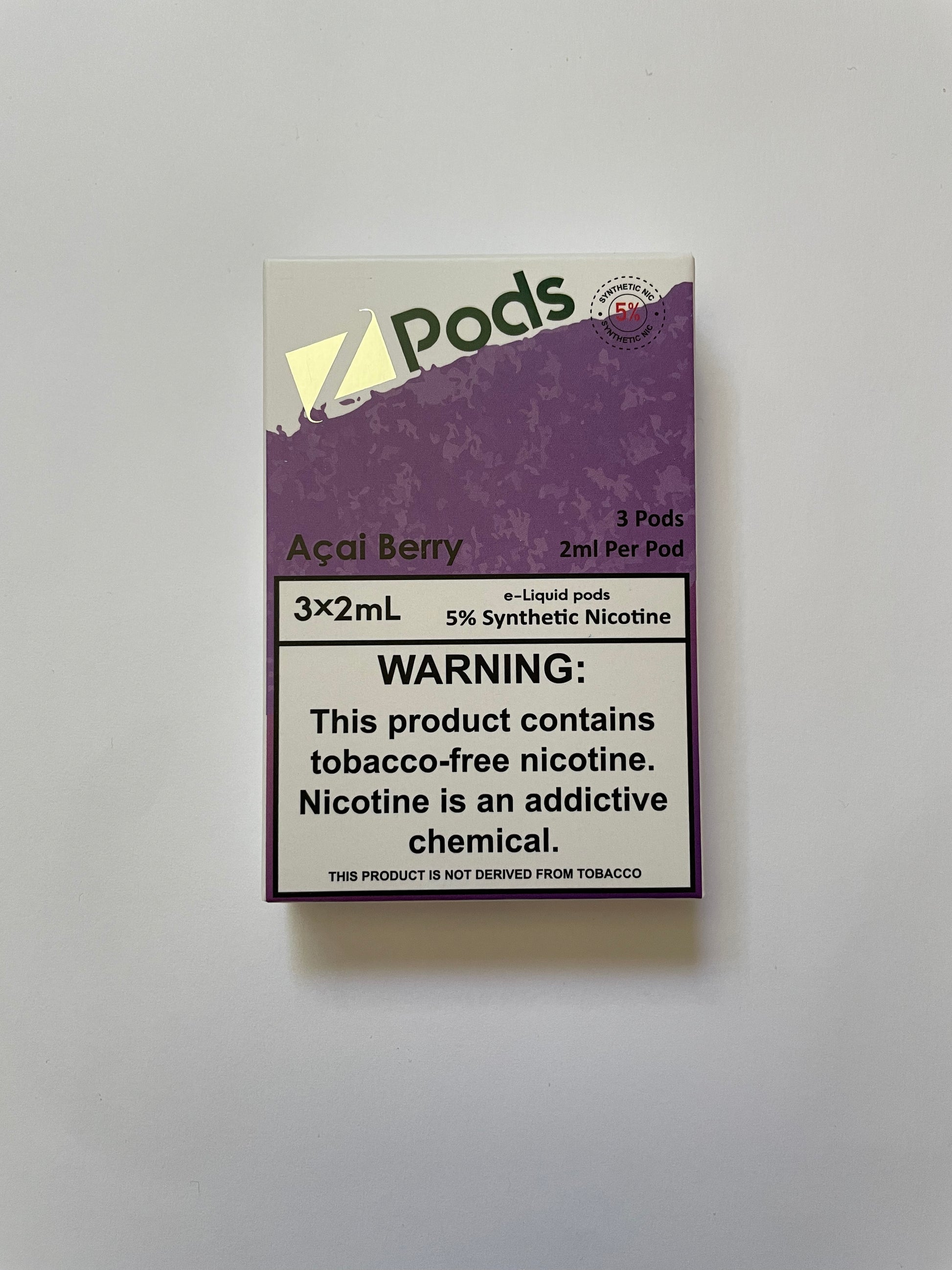 ZPods 50mg 5% Açai Berry 5% 50mg Wholesale Canada