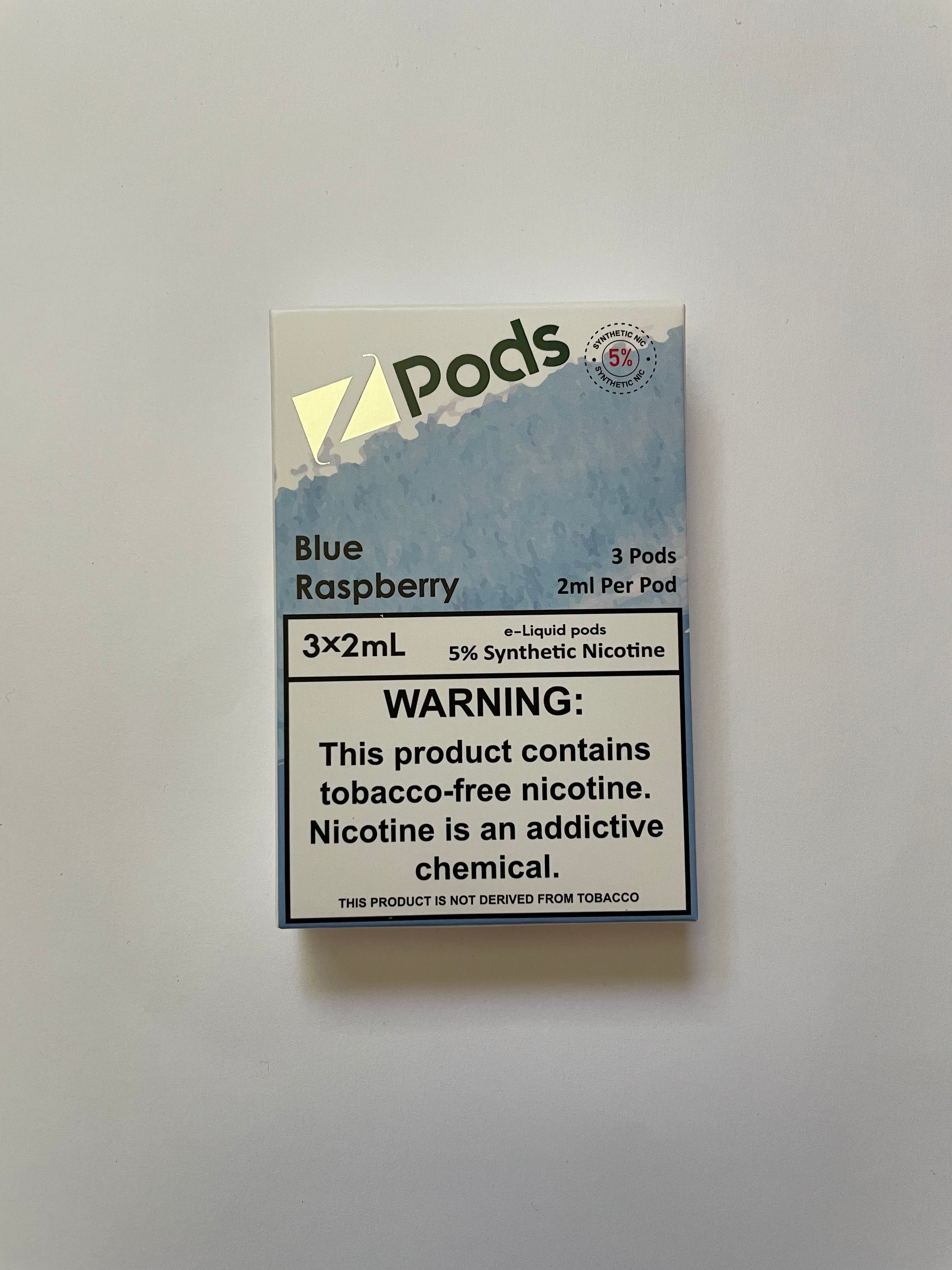 ZPods 50mg 5% Blue Raspberry 5% 50mg Wholesale Canada