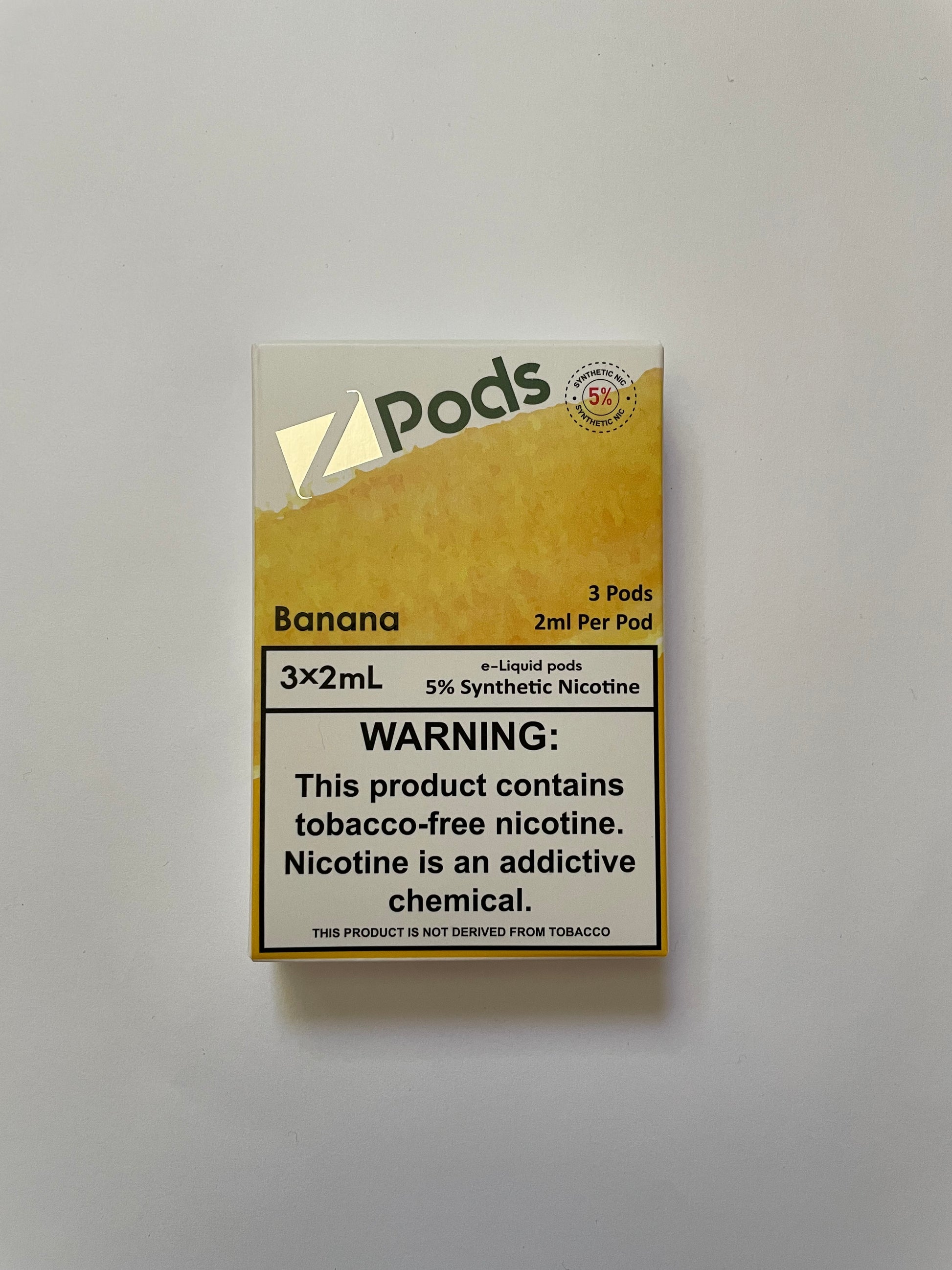 ZPods 50mg 5% Banana 5% 50mg Wholesale Canada