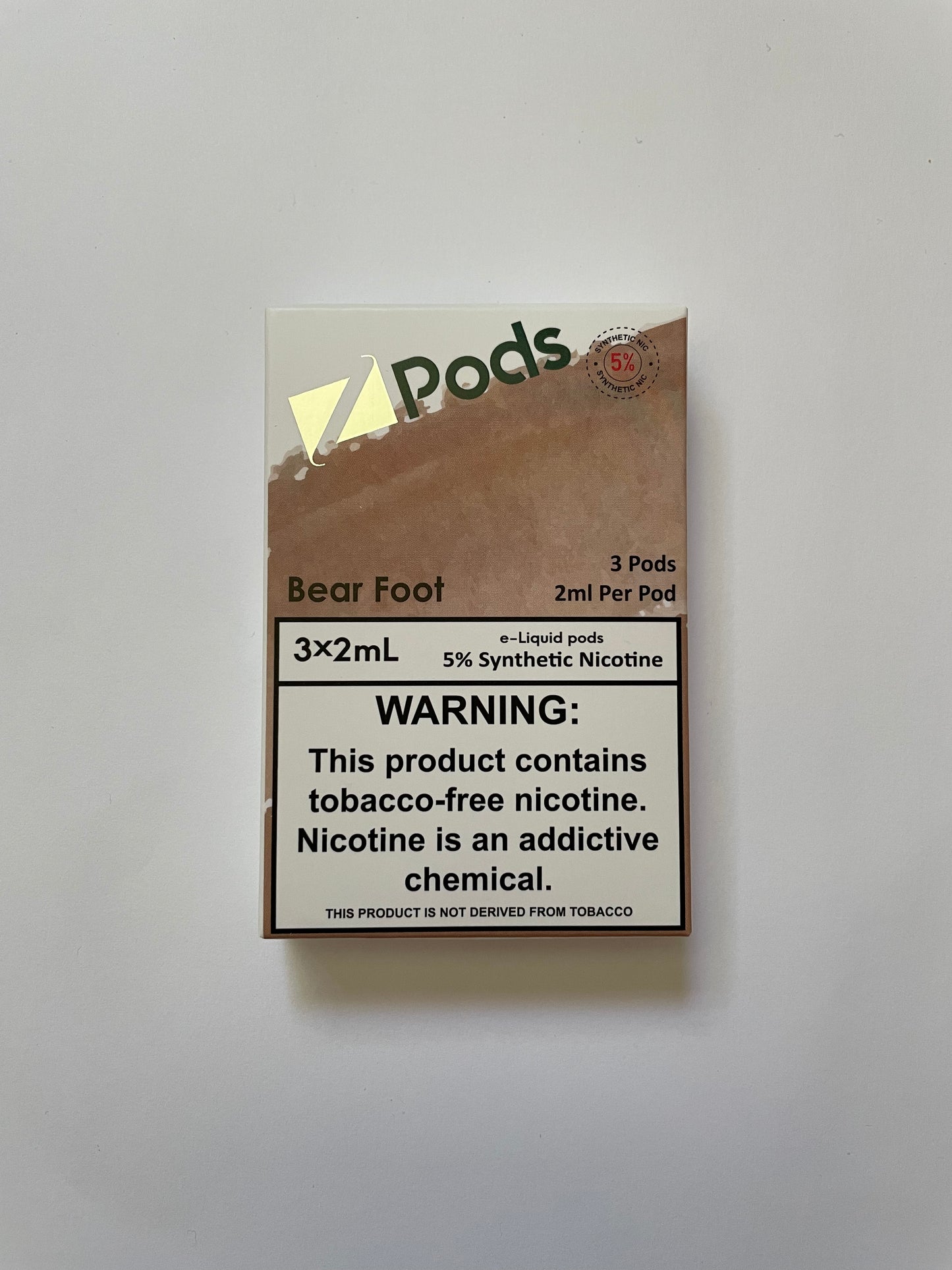 ZPods 50mg 5% Bear Foot 5% 50mg Wholesale Canada